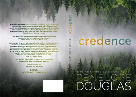 COVER REVEAL: Credence by Penelope Douglas : Natasha is a Book Junkie