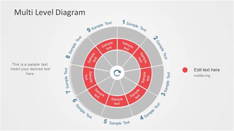 Editable Multilevel Phases PowerPoint Diagram - SlideModel