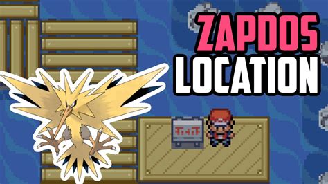 How To Catch Zapdos Pok Mon Firered Leafgreen Youtube