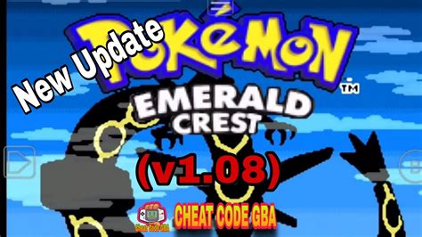 Pokemon Emerald Crest Gba Completed Rom Hack 2023 With Mega Evolution