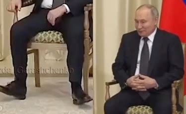 Putin L Ultima Teoria Sulla Malattia Cosa Fa Con I Piedi Spunta Il