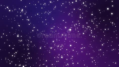 Animated Purple Stars Background