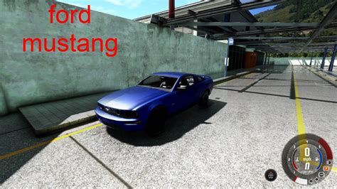 Ford Mustang Beamng Drive Youtube