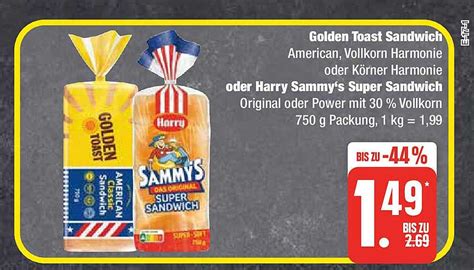 Golden Toast Sandwich Oder Harry Sammy S Super Sandwich Angebot Bei