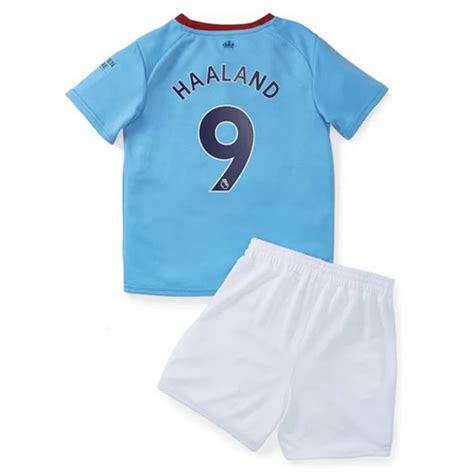 Maillots De Tenue Manchester City Erling Haaland Enfant Domicile