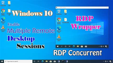 RDP Concurrent|Multiple RDP |Remote Desktop|Windows 10 20H2|RDP Wrapper|Multiple Remote Desktop