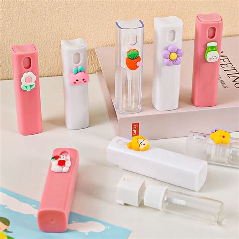 Portable Mini Refillable Fragrance Hand Sanitizer Alcohol Bottle With