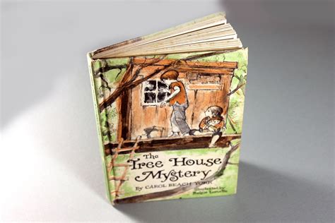 1973 Childrens Hardcover Book The Tree House Mystery Fiction Weekly