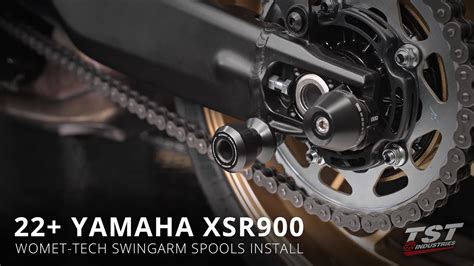 How To Install Womet Tech Swingarm Spools On A 2022 Yamaha XSR900 By