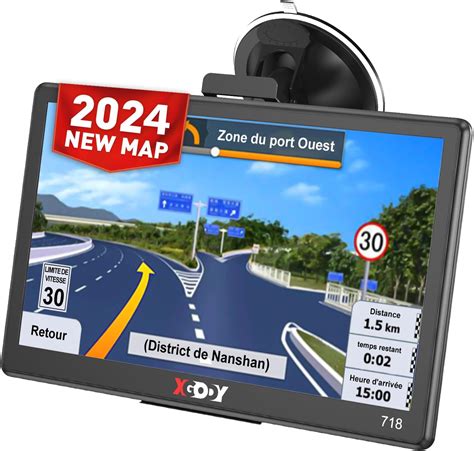 Xgody Gps Voiture Pouces Avec Les Cartes De La France Et De L