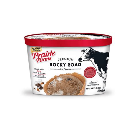 Rocky Road Ice Cream Prairie Farms Dairy Inc