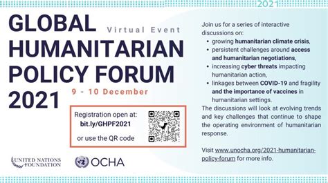 10th Global Humanitarian Policy Forum United Nations