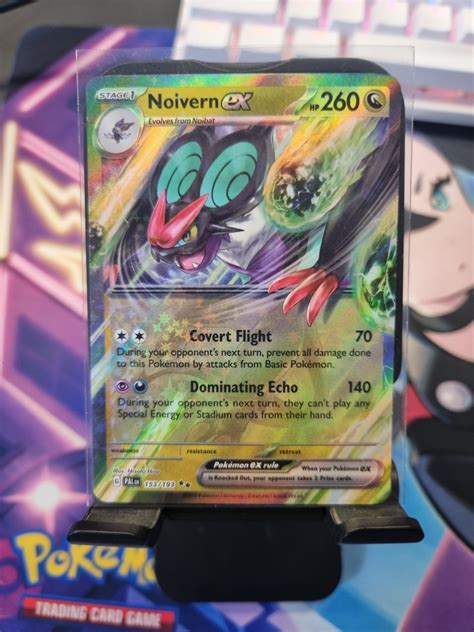 Noivern Ex NFA 153 193 Paldea Evolved Pokemon Hobbies Toys Toys