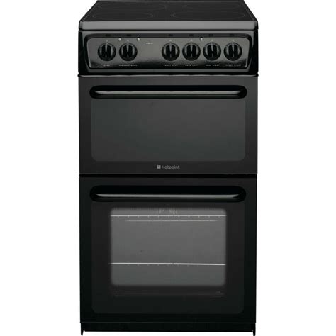 Hotpoint Hue61k S Electric Ceramic Cooker Black Bl Hotpoint Hue61k S Electric Ceramic Cooker