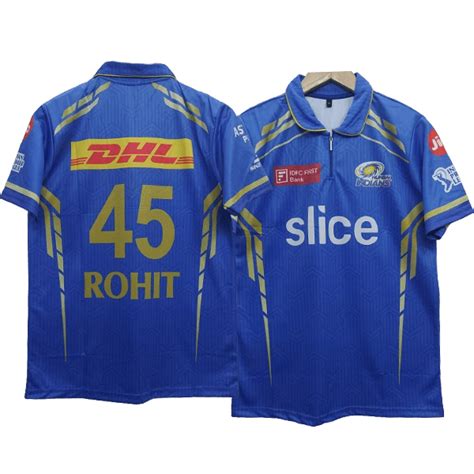 Mumbai indians 2024 Jersey Rohit sharma | IPL jersey - Cyberried Store