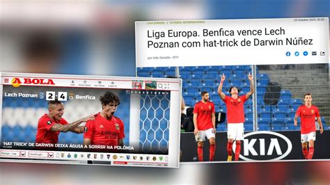 Media W Portugalii Po Meczu Lech Pozna Benfica Lizbona Liga Europy