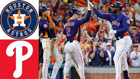 Astros Vs Phillies Part 34 Game 2 October 29 2022 Mlb Highlights