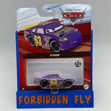 Disney Pixar Cars Movie Piston Cup Racer 63 Transberry Juice Lee Forbidden Fly