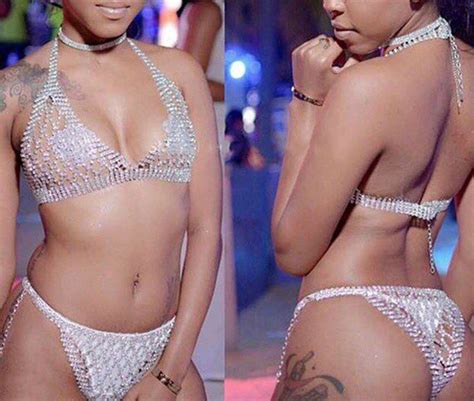 Sexy Bikini Lingerie Crystal Women Thong Panties Body Chain Rhinestone Bra And Thong Set Belly