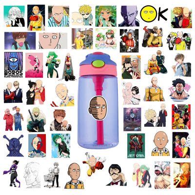 One Punch Man Stickers Luggage Laptop Bottle Sticker Wholesale Stickers