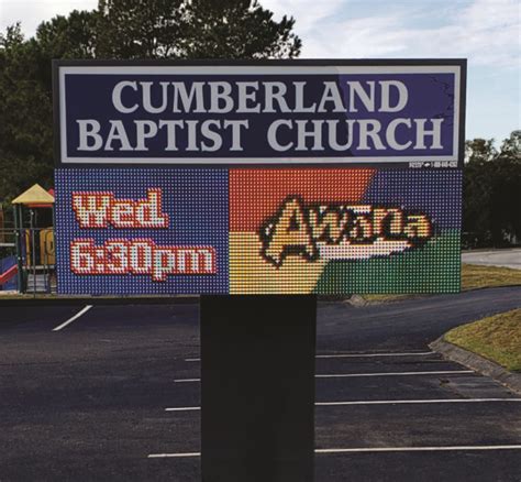 Digital Church Signs | Electronic Signs for Churches