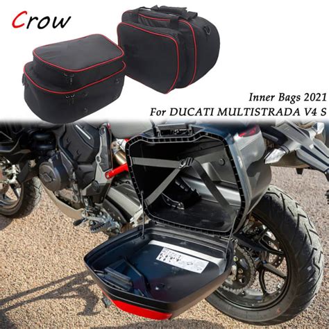 FOR Ducati Multistrada V4 S 2021 Inner Bags For Plastic Side Panniers