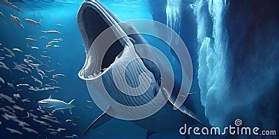 Hyperrealistic Humpback Whale Singing A New Tune In A Digital ...