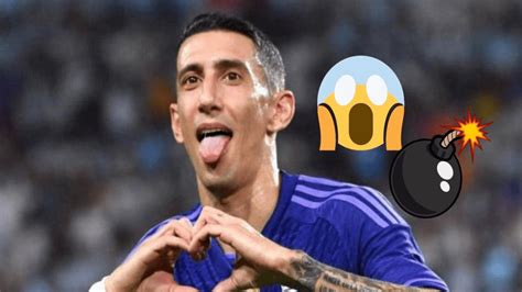 Di María ya sabe su futuro En la previa a la Copa América lo que