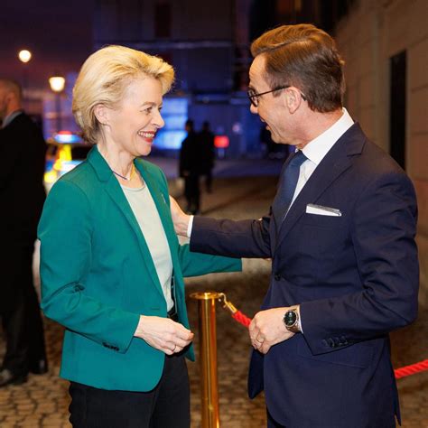 Ursula Von Der Leyen On Twitter Thank You SwedishPM For Your Support