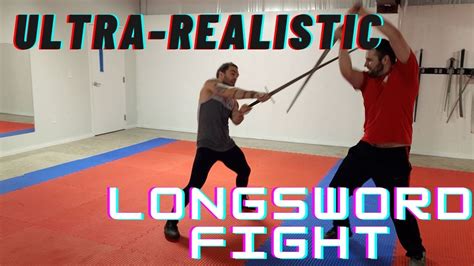 Making An Ultra Realistic Longsword Fight Sword Martialarts Hema