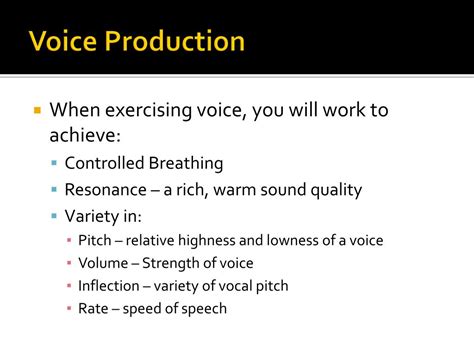Ppt Voice Production And Articulation Powerpoint Presentation Free