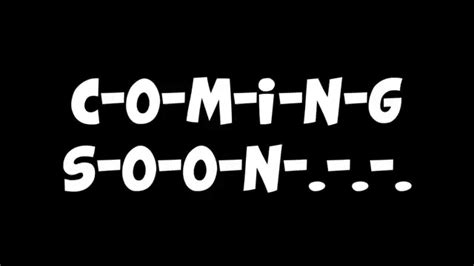 C O M I N G S O O N Youtube