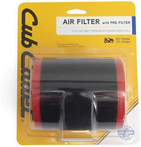 CUB CADET 490 200 C063 Air Filter Pre Filter XT1 XT2 LX42 LT46 LT42 FAB