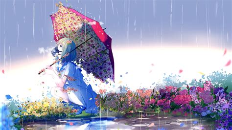 4K Anime Flower Wallpaper 1920X1080 Free