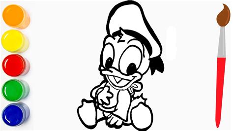 Baby Donald Duck Drawings