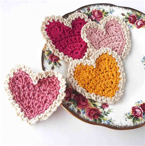 Vintage Crochet Hearts Free Crochet Pattern Annie Design Crochet