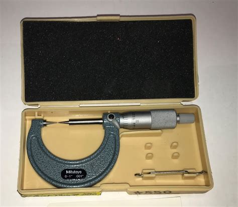 Mitutoyo 0 1 Point Micrometer