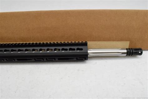 New Luth Ar Fluted Bull Barrel Complete Upper Barrel Assy Ftbl