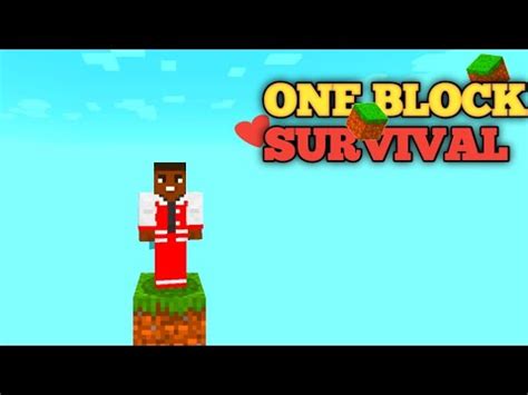 Minecraft One Block Survival Series Epic Start Episode 1 Trending