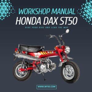 Honda Dax Workshop Manual My Motorcycles