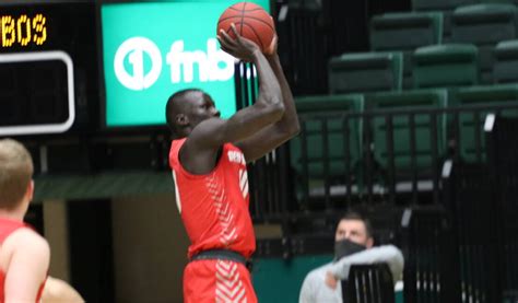 Maluach Registers Fourth Straight 20-Point Game; Lobos Fall at CSU ...