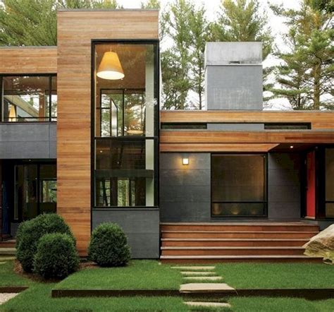 35 Inspiring Modern House Architecture Design Ideas - MAGZHOUSE