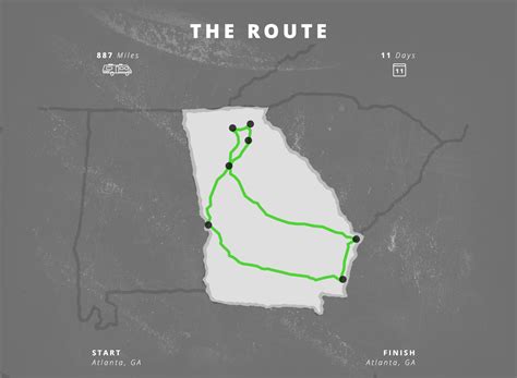 road map  georgia