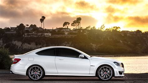 White Mercedes C63 Amg Coupe Wallpa Mme Prestige