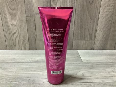 Bath Body Works BOURBON STRAWBERRY VANILLA Ultra Shea Body Cream 8 Oz