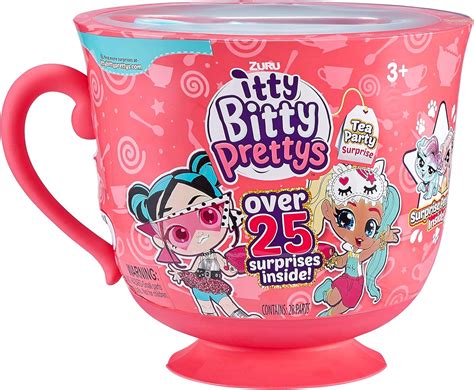 Itty Bitty Prettys Tea Party Teacup Dolls Playset With Over 25 Surprises Dolls Amazon Canada