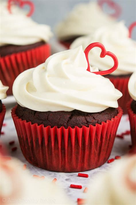 The Ultimate Healthy Red Velvet Cupcakes Amy S Healthy Baking