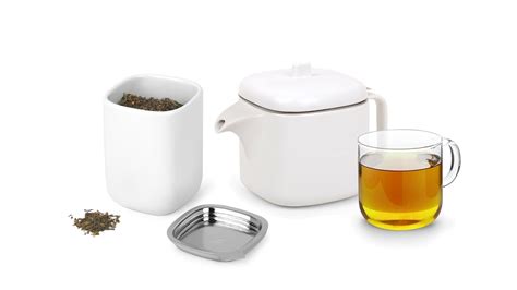 Cutea Teapot With Infuser And Canister Umbra Youtube