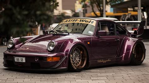 HD wallpaper: 911, wide body, porschce, Porsche 964 | Wallpaper Flare