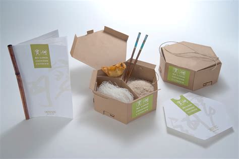 Sustainable Bagless Take-Out Packaging :: Behance